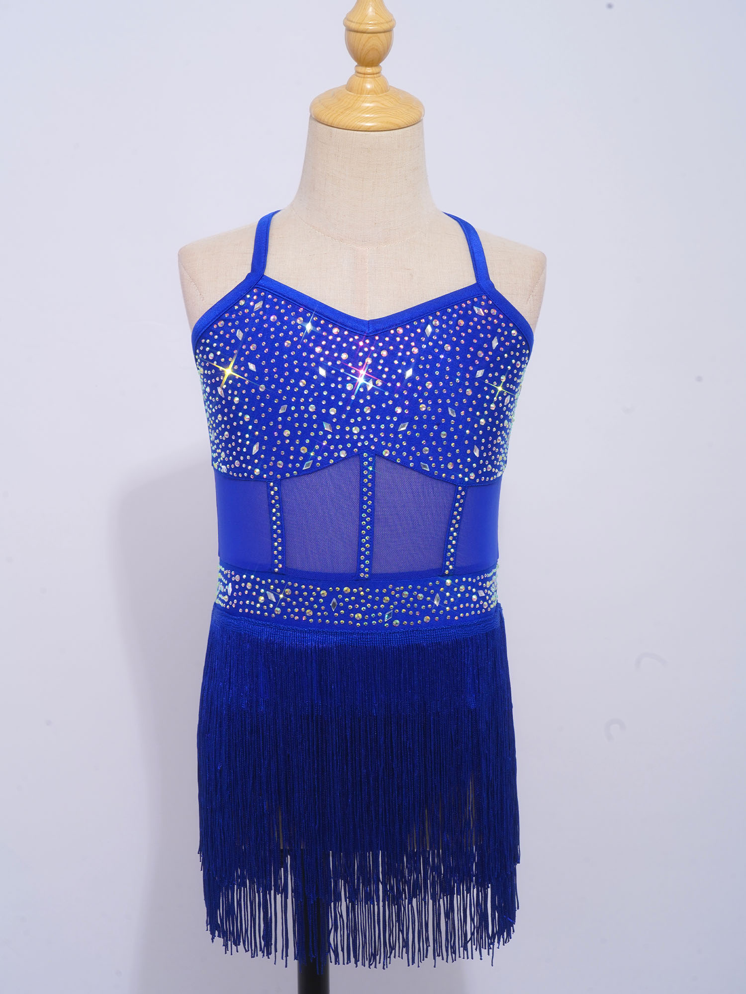 Rhinestone Banding Trim - Kids Girls Latin Cha-cha Samba Tango