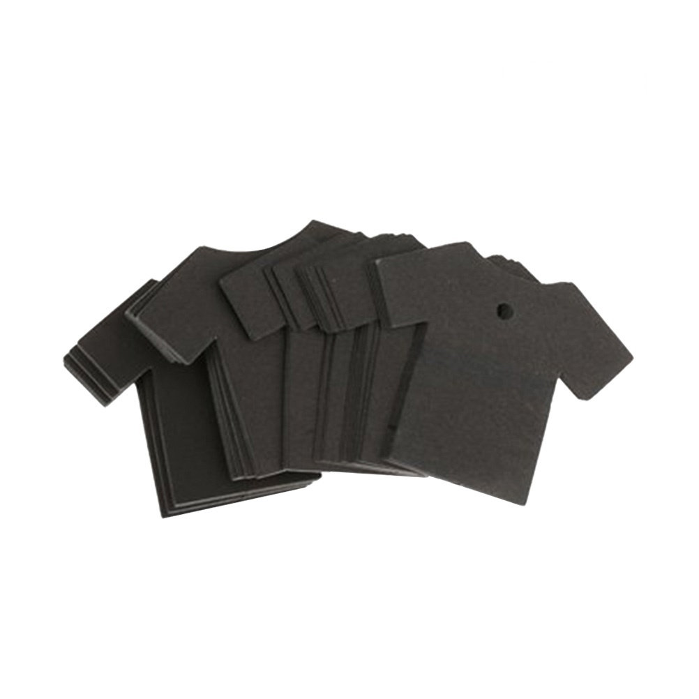 Craft Embellishment - 100Pcs Blank Kraft Paper Tags Pre-Punched