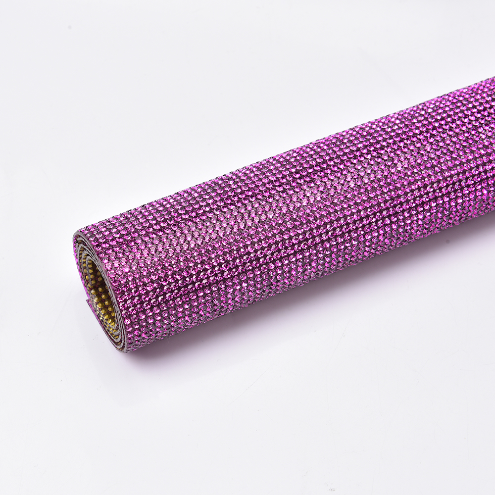 Fuchsia Rhinestone Sticker Tri - Hotfix Rhinestone Sheet recensie en prijs