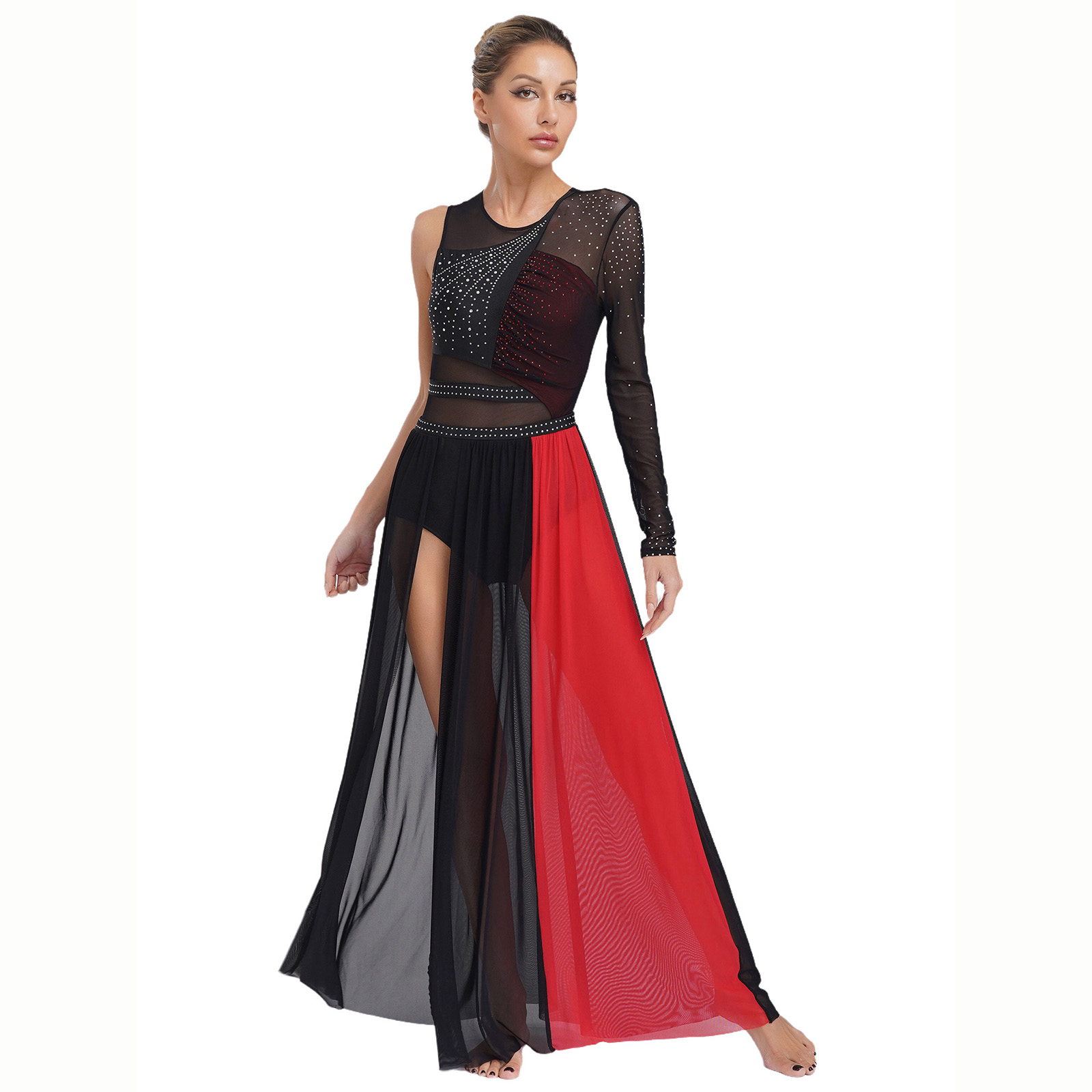 Women Lyrical Dance Costume Rh - Rhinestone Banding Trim recensie en prijs
