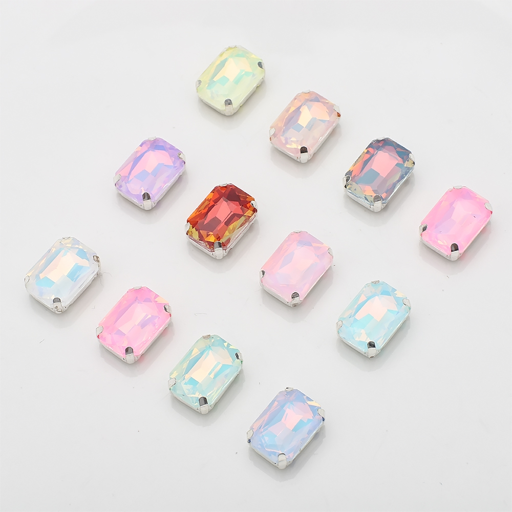 10 Pcs 10x14mm Sew On Rhinesto - Sew On Rhinestone recensie en prijs