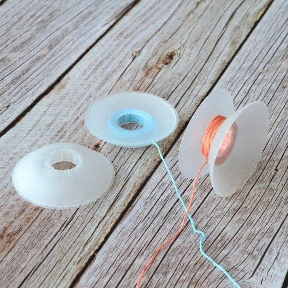 Empty Spools Empty Bobbin Spoo - Organza Ribbon Spool recensie en prijs