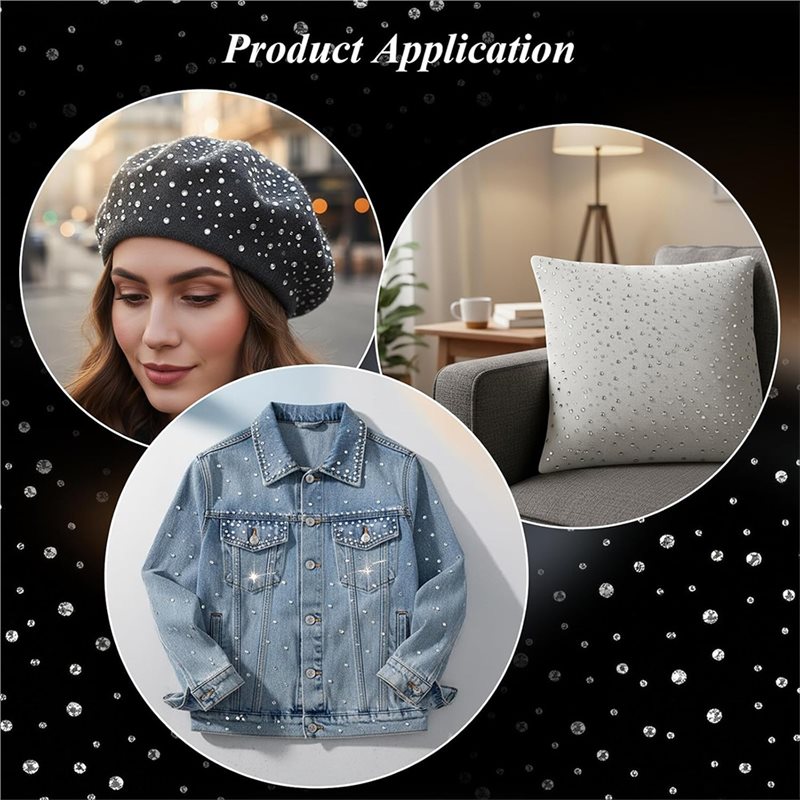 A64Z Rhinestone Sheets 10 Iron - Hotfix Rhinestone Sheet recensie en prijs
