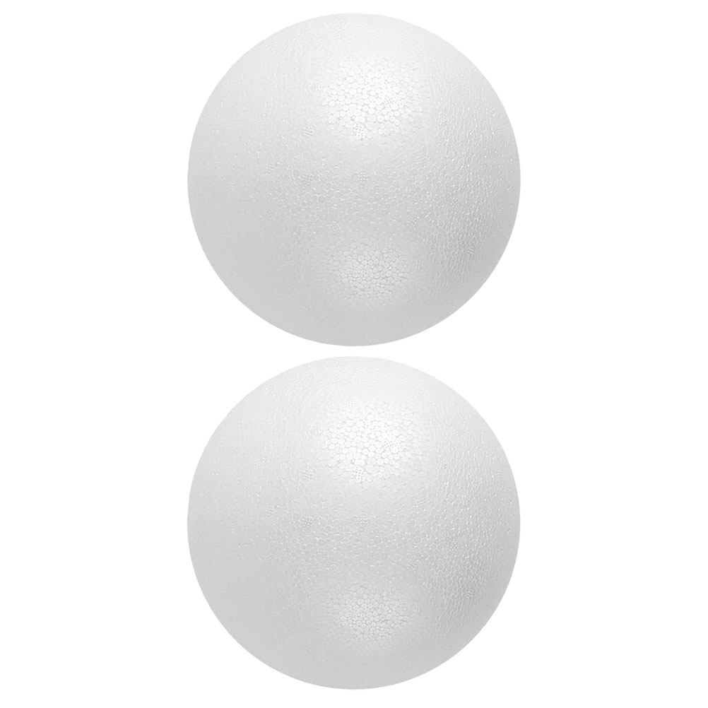 2Pcs Round Foam Spheres Lightw - Craft Embellishment recensie en prijs