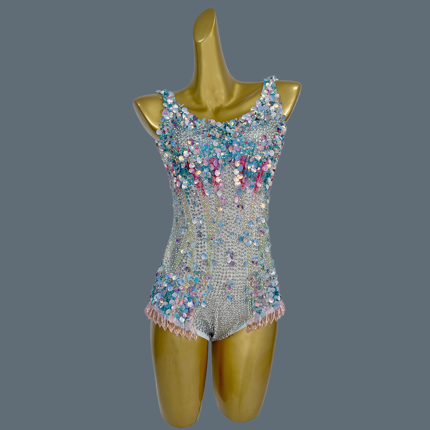 Women Sexy Stage Rhinestones S - Rhinestone Banding Trim recensie en prijs