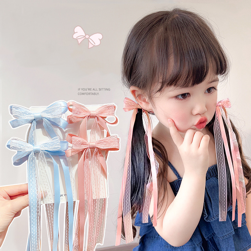 Sweet Children Bowknot Hairpin - Tassel Fringe Trim recensie en prijs