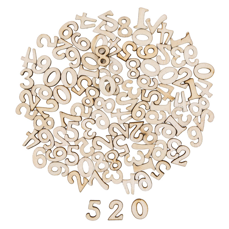 100pcs Letters Wooden Alphabet - Craft Embellishment recensie en prijs