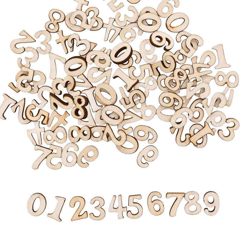 100pcs Letters Wooden Alphabet - Craft Embellishment recensie en prijs