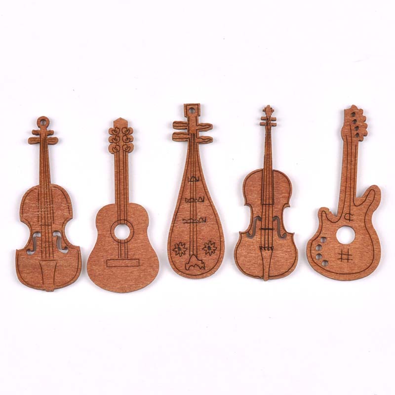 20Pcs/set Wood Handicraft guit - Embellishments For Scrapbooking recensie en prijs