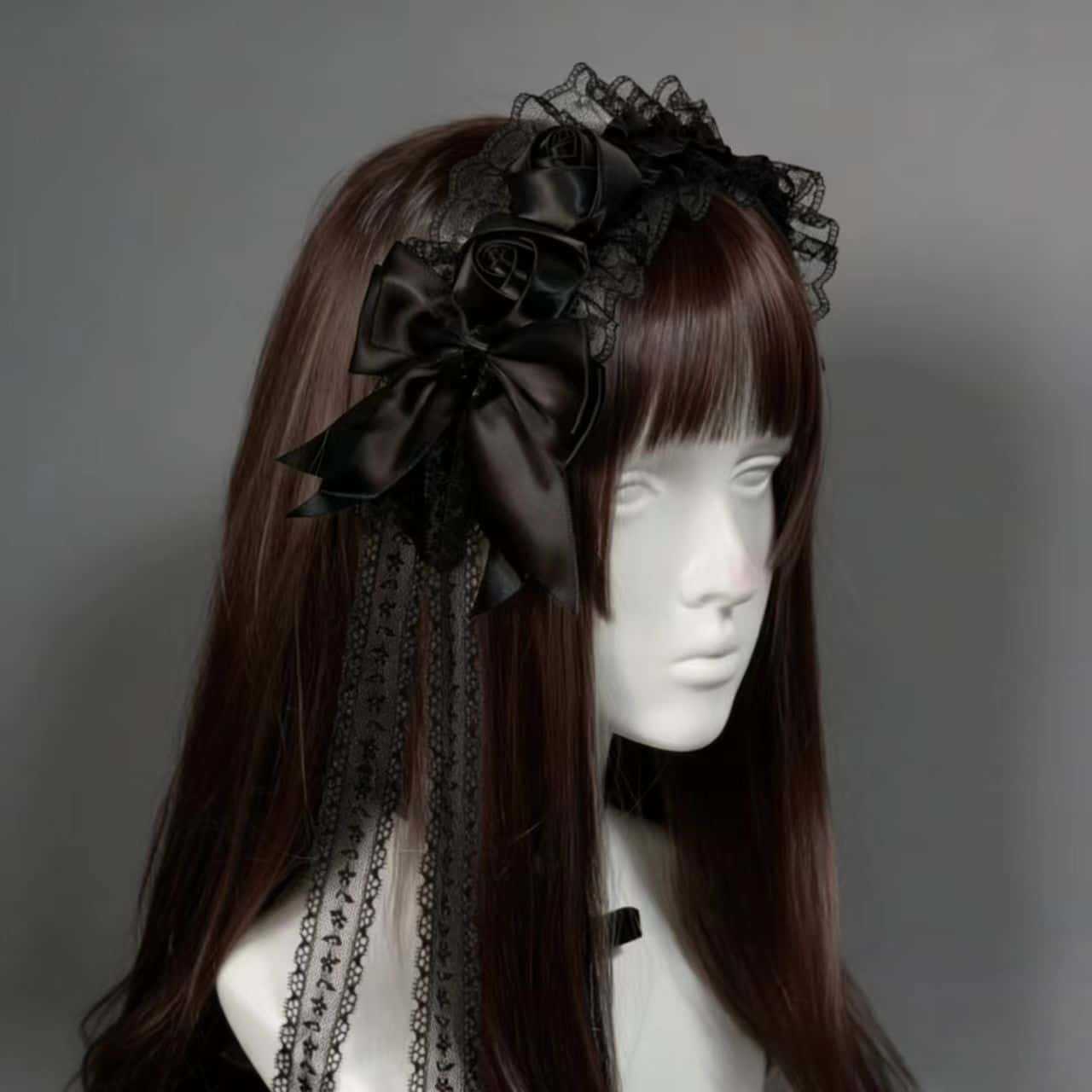 Gothic Lolita Lace Headbands f - Tassel Fringe Trim recensie en prijs