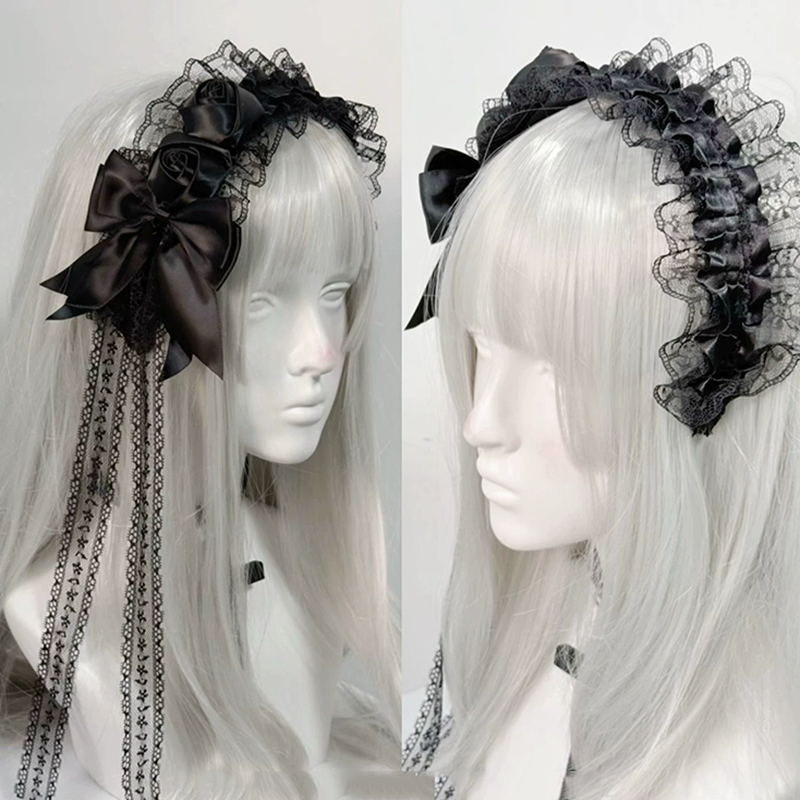 Gothic Lolita Lace Headbands f - Tassel Fringe Trim recensie en prijs