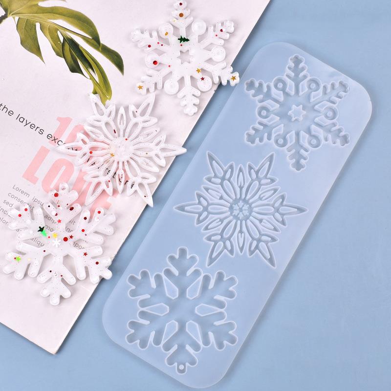 Christmas Hollow Snowflake Orn - Christmas Craft Embellishment recensie en prijs