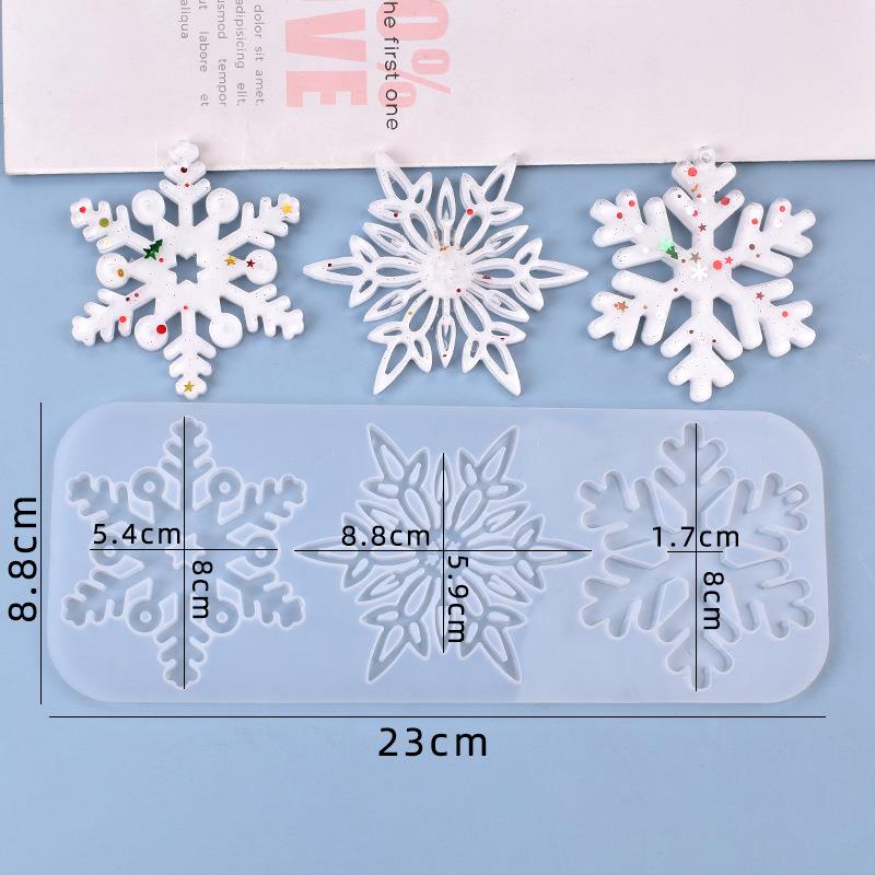 Christmas Hollow Snowflake Orn - Christmas Craft Embellishment recensie en prijs
