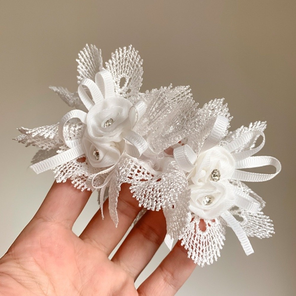 Elegant Lace Trim Hair Ropes R - Rhinestone Banding Trim recensie en prijs