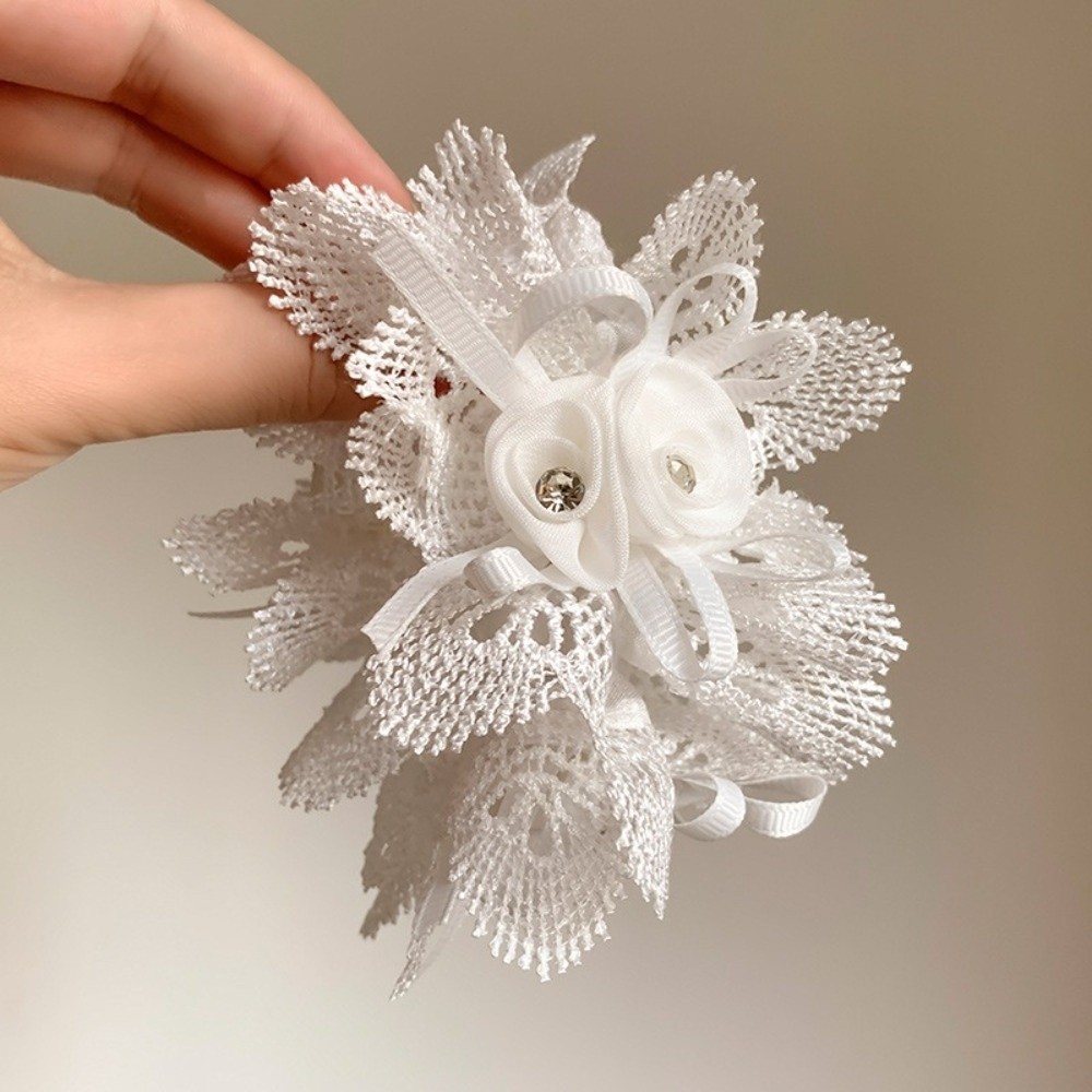 Elegant Lace Trim Hair Ropes R - Rhinestone Banding Trim recensie en prijs