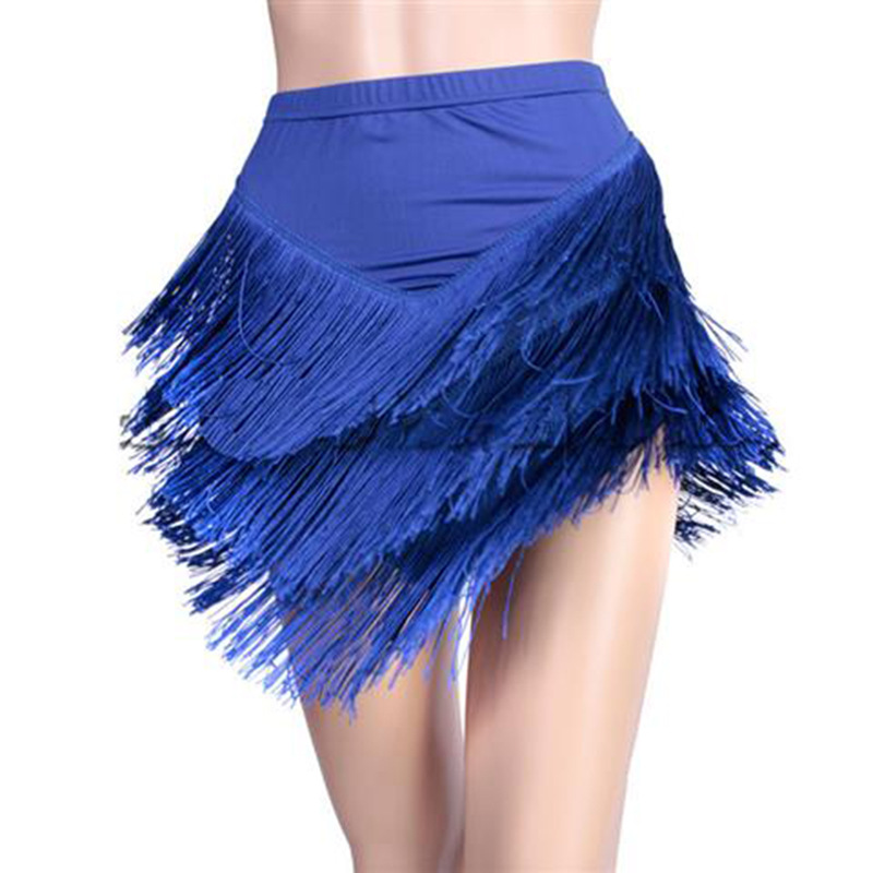 New Fashion Latin Dance Skirt  - Tassel Fringe Trim recensie en prijs