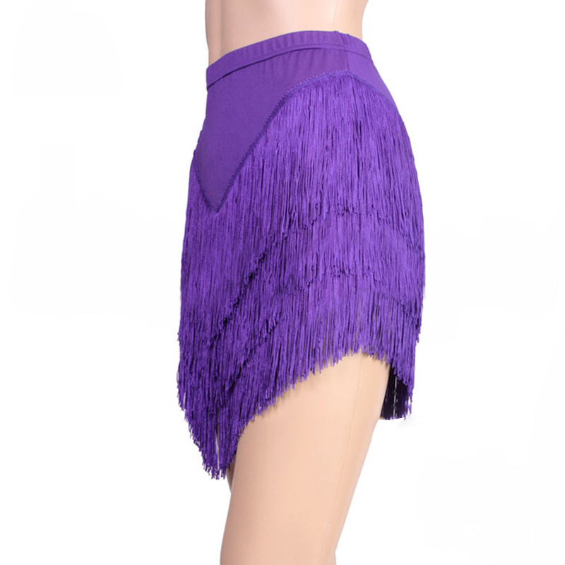 New Fashion Latin Dance Skirt  - Tassel Fringe Trim recensie en prijs