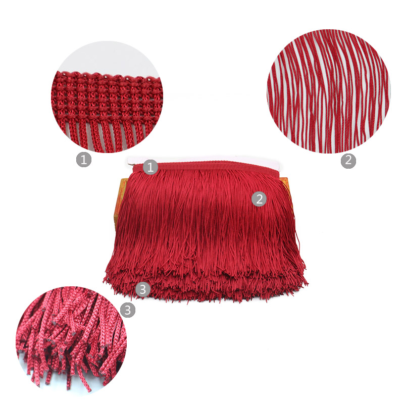 9/15/20/30cm Long Tassel Fring - Fringe Ribbon Sewing recensie en prijs