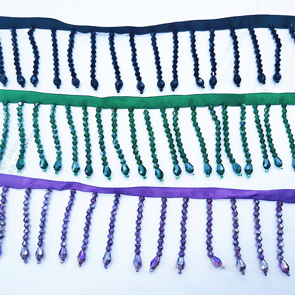 5 Color Tassels Beaded Lace Tr - Beaded Trim Fringe recensie en prijs