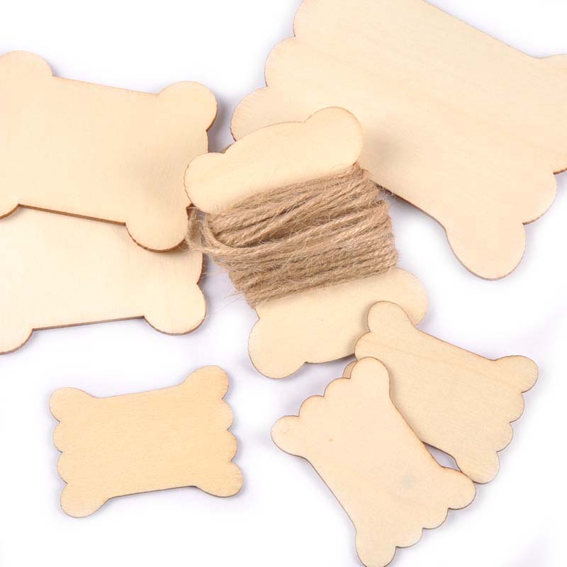 54/72/98mm Wooden Flat Bobbin  - Organza Ribbon Spool recensie en prijs