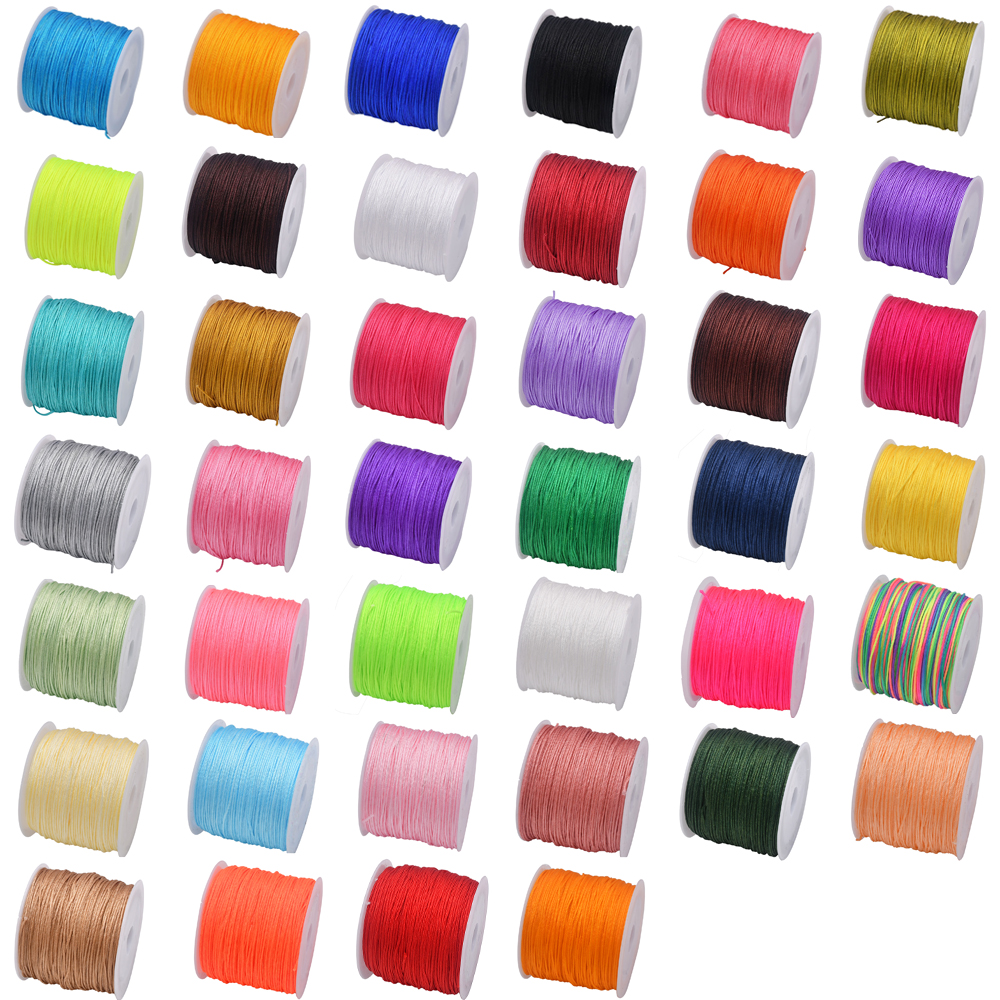 50Yds 0.8mm Crafts Nylon Cord  - Beaded Trim Fringe recensie en prijs