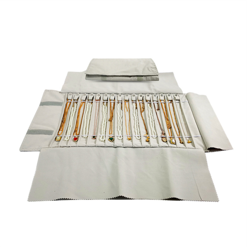 New Necklace Storage Roll Bag  - Velvet Ribbon Roll recensie en prijs