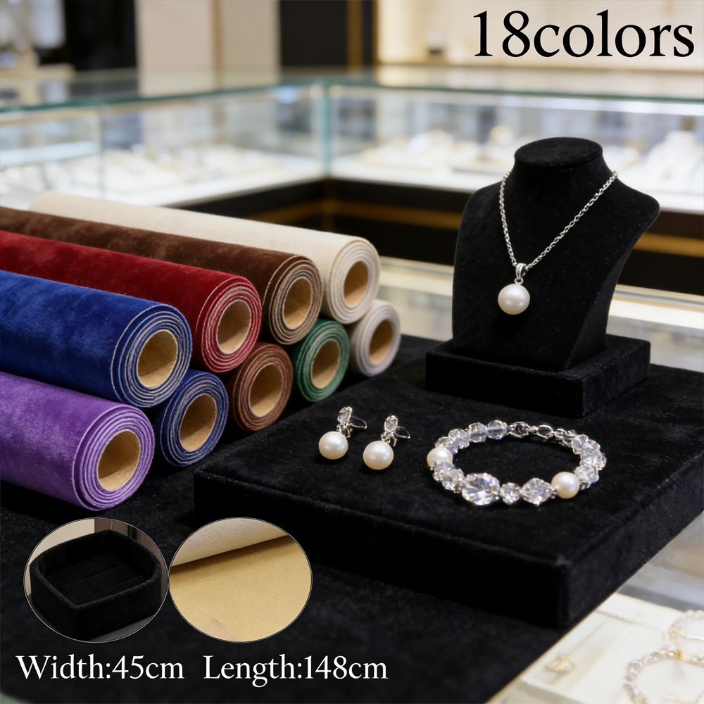 1 roll 45 x 148cm Self-adhesiv - Velvet Ribbon Roll recensie en prijs