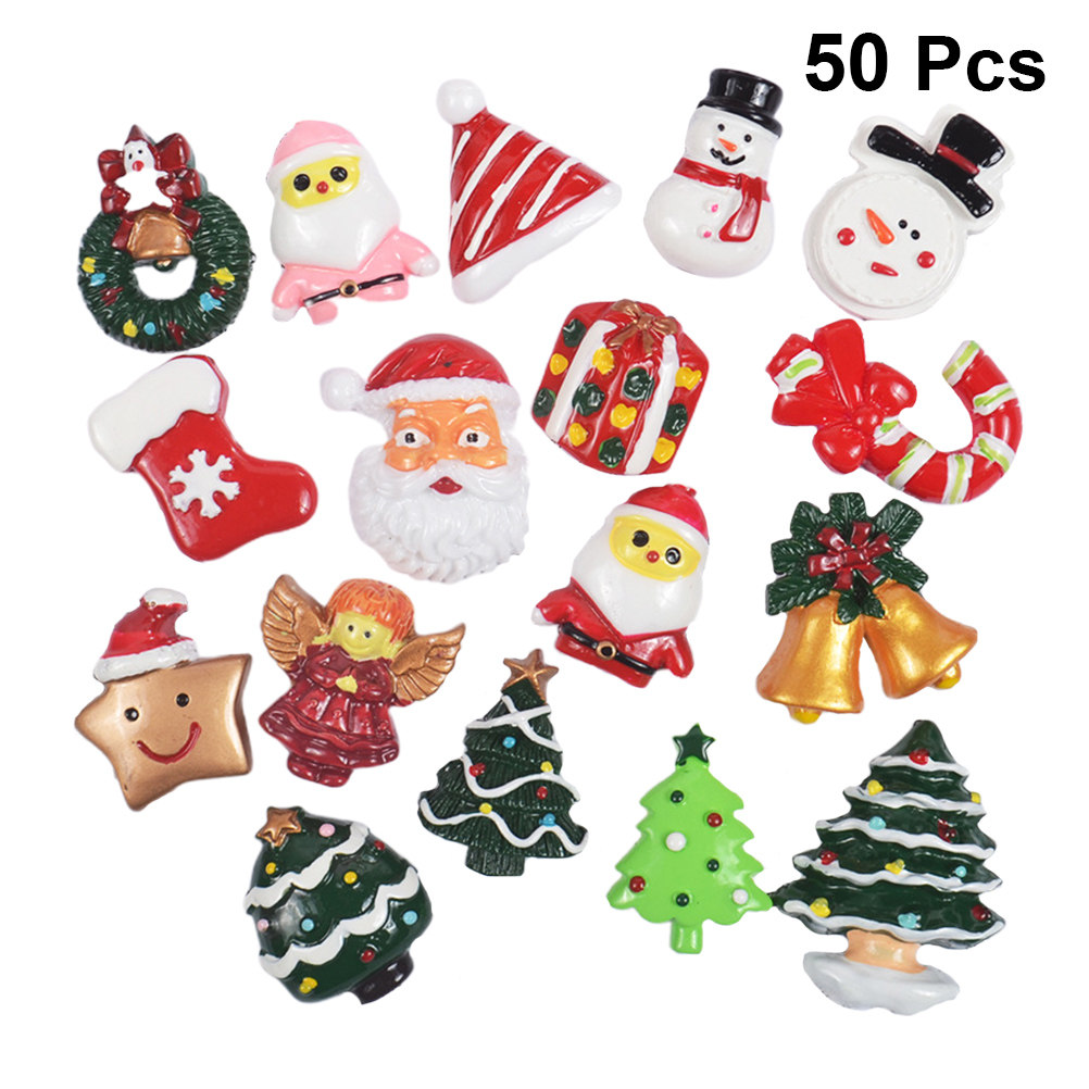 50pcs DIY Resin Accessories Ch - Christmas Craft Embellishment recensie en prijs