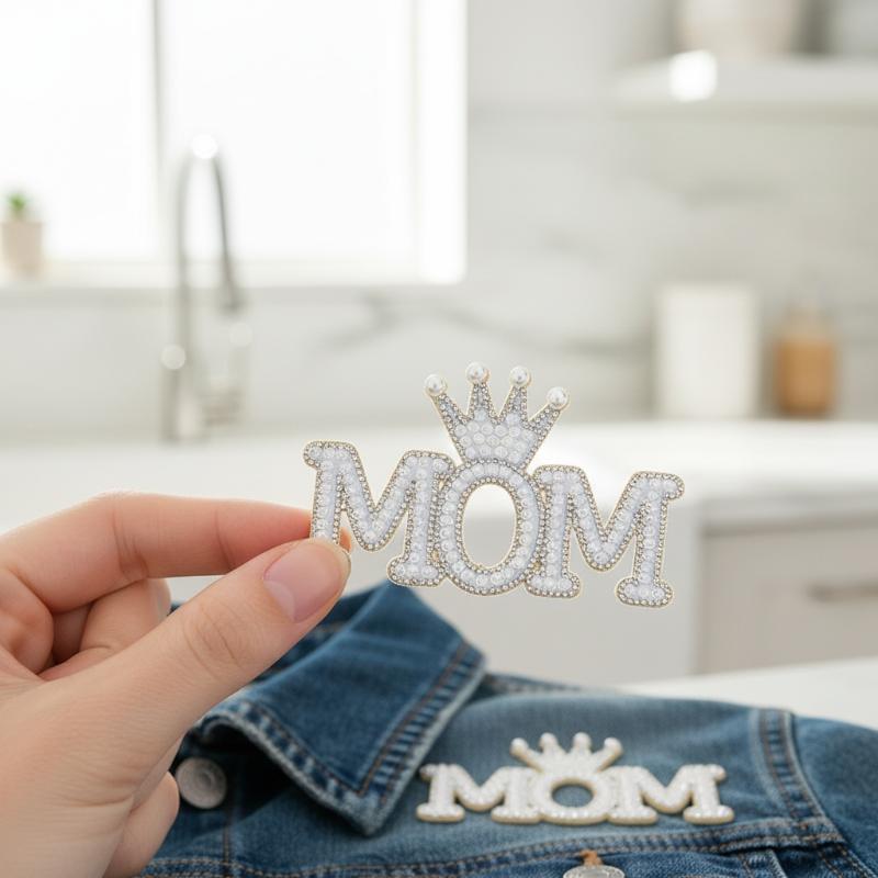 Rhinestone Pearl Crown Mom Let - Sew On Rhinestone recensie en prijs