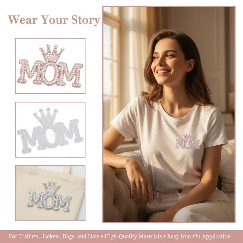 Rhinestone Pearl Crown Mom Let - Sew On Rhinestone recensie en prijs