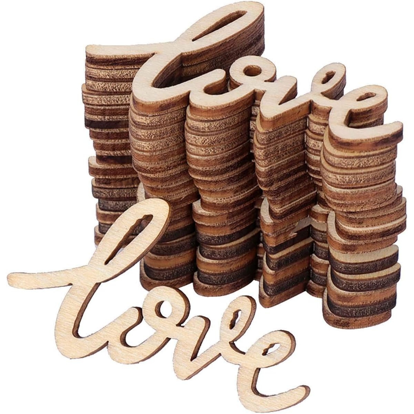 18/36 Pcs Little Love Wood Cra - Christmas Craft Embellishment recensie en prijs