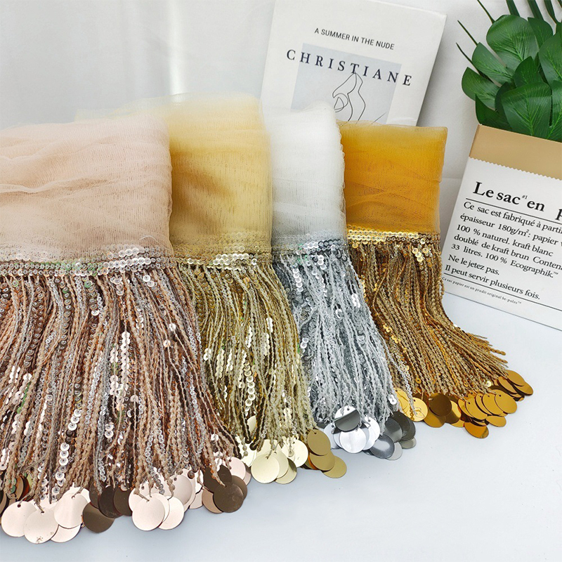 10 Yards Sequins Tassel Lace T - Lace Ribbon Trim recensie en prijs