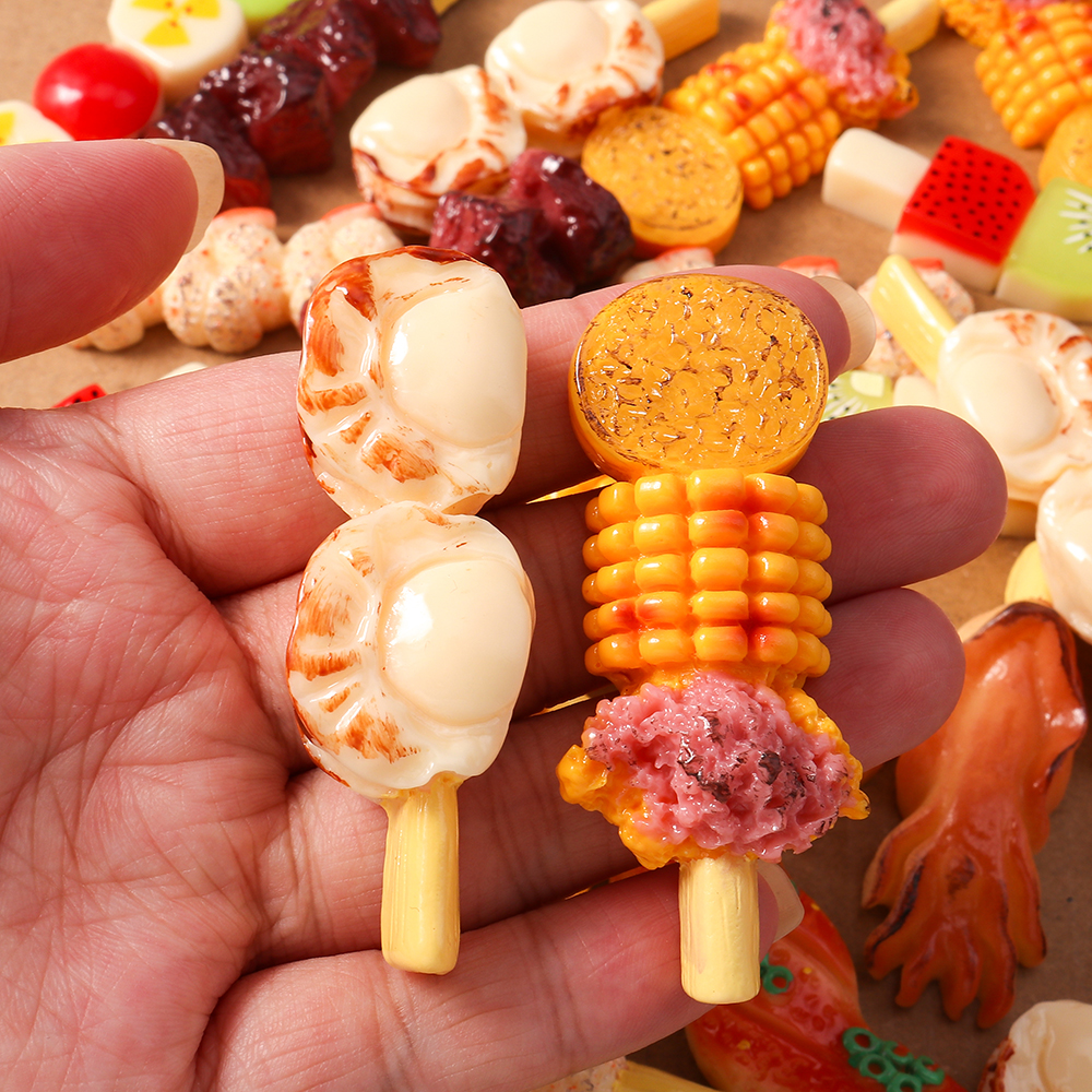 4pcs Simulation Foood Barbecue - Embellishments For Scrapbooking recensie en prijs