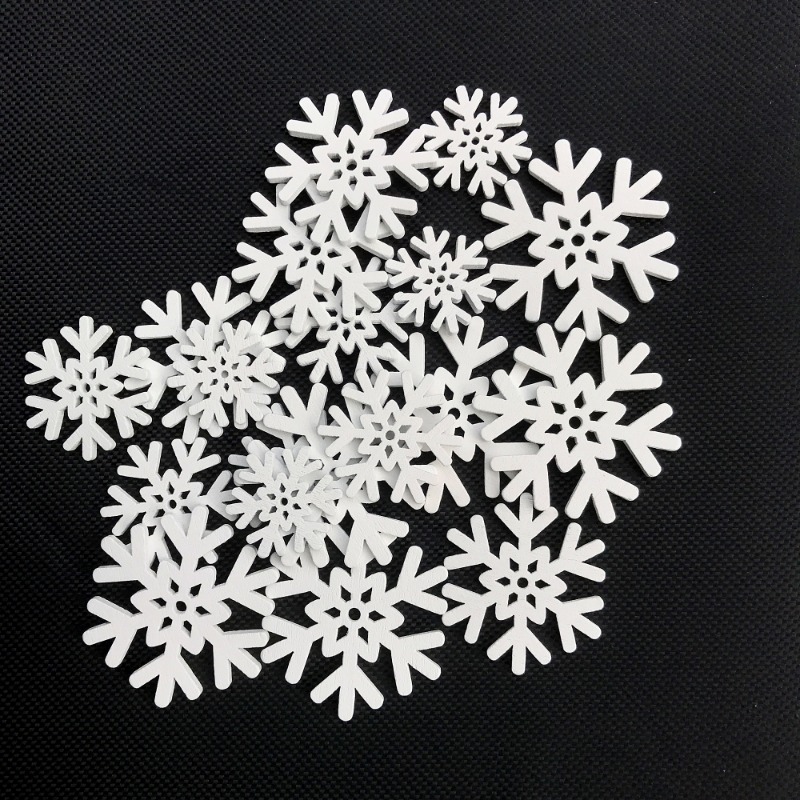 50pcs 20mm 25mm 30mm 35mm Mix  - Christmas Craft Embellishment recensie en prijs