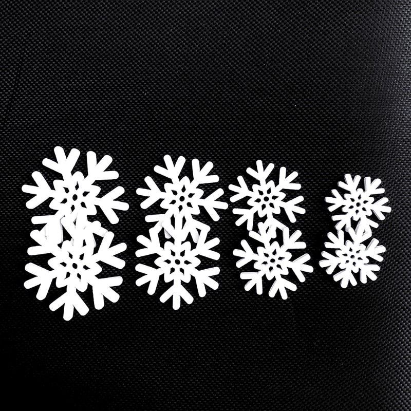 50pcs 20mm 25mm 30mm 35mm Mix  - Christmas Craft Embellishment recensie en prijs