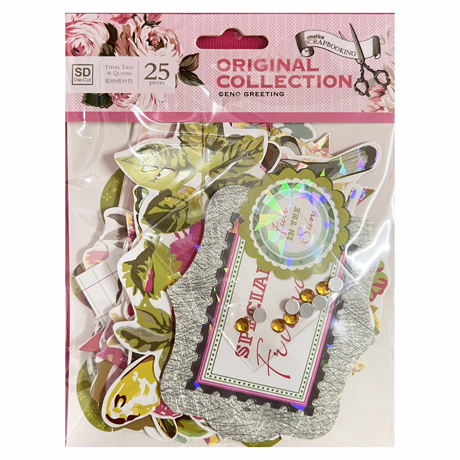 Garden Cardstock Embellishment - Christmas Craft Embellishment recensie en prijs