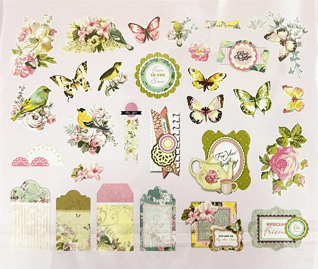 Garden Cardstock Embellishment - Christmas Craft Embellishment recensie en prijs