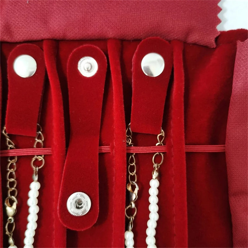 Burgundy Velvet Jewelry Roll-U - Velvet Ribbon Roll recensie en prijs