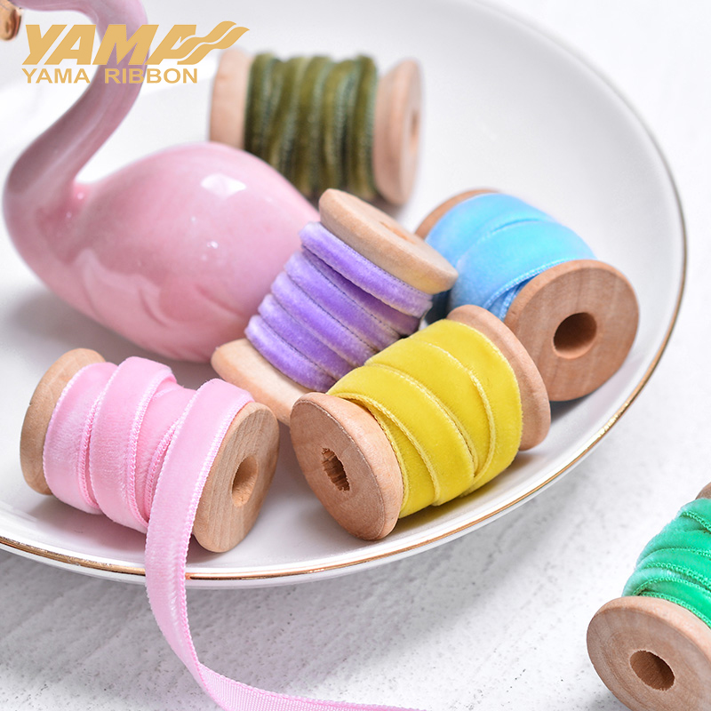 YAMA-Monochrome Velvet Ribbon, - Velvet Ribbon Roll recensie en prijs