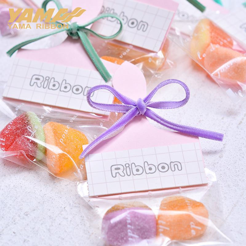 YAMA-Monochrome Velvet Ribbon, - Velvet Ribbon Roll recensie en prijs
