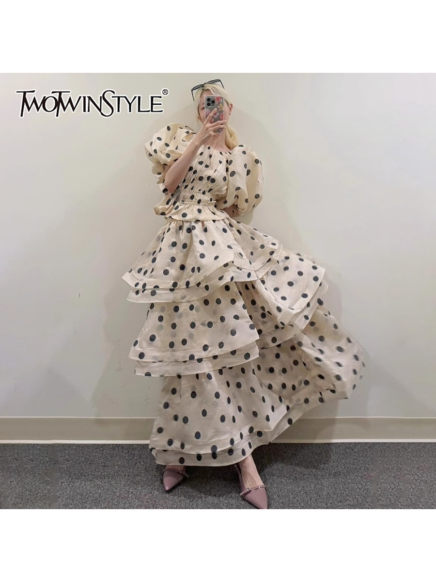 TWOTWINSTYL Hit Color Polka Do - Tassel Fringe Trim recensie en prijs