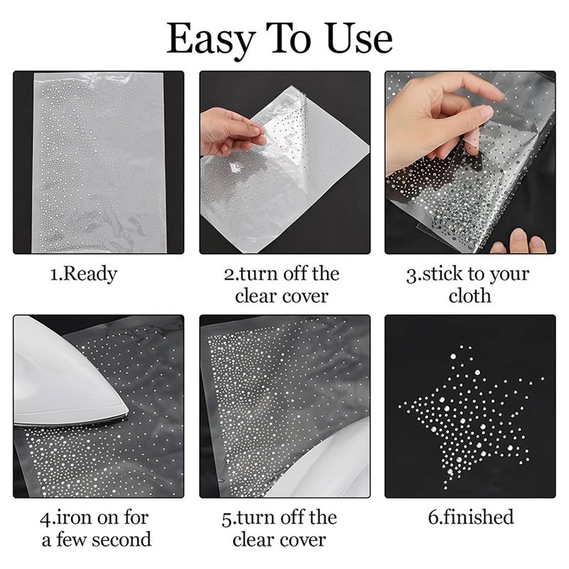 ~Latest Model 51 Sheet Iron-On - Hotfix Rhinestone Sheet recensie en prijs