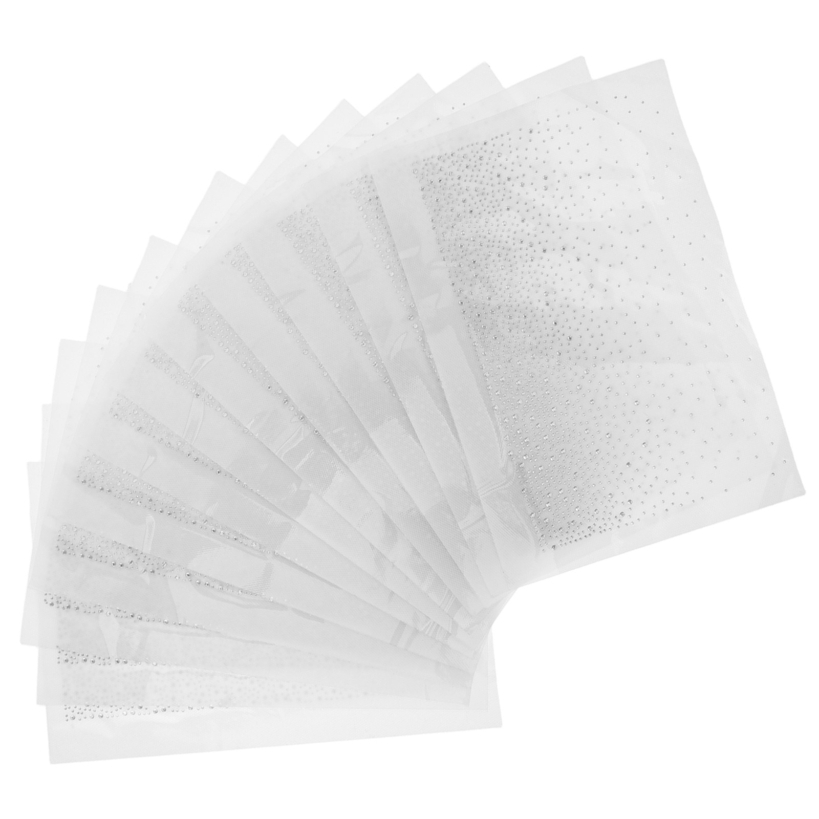 12 Sheets Iron on Rhinestone B - Hotfix Rhinestone Sheet recensie en prijs