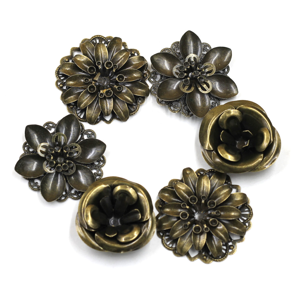 6Pcs Embellishments Combinatio - Craft Embellishment recensie en prijs