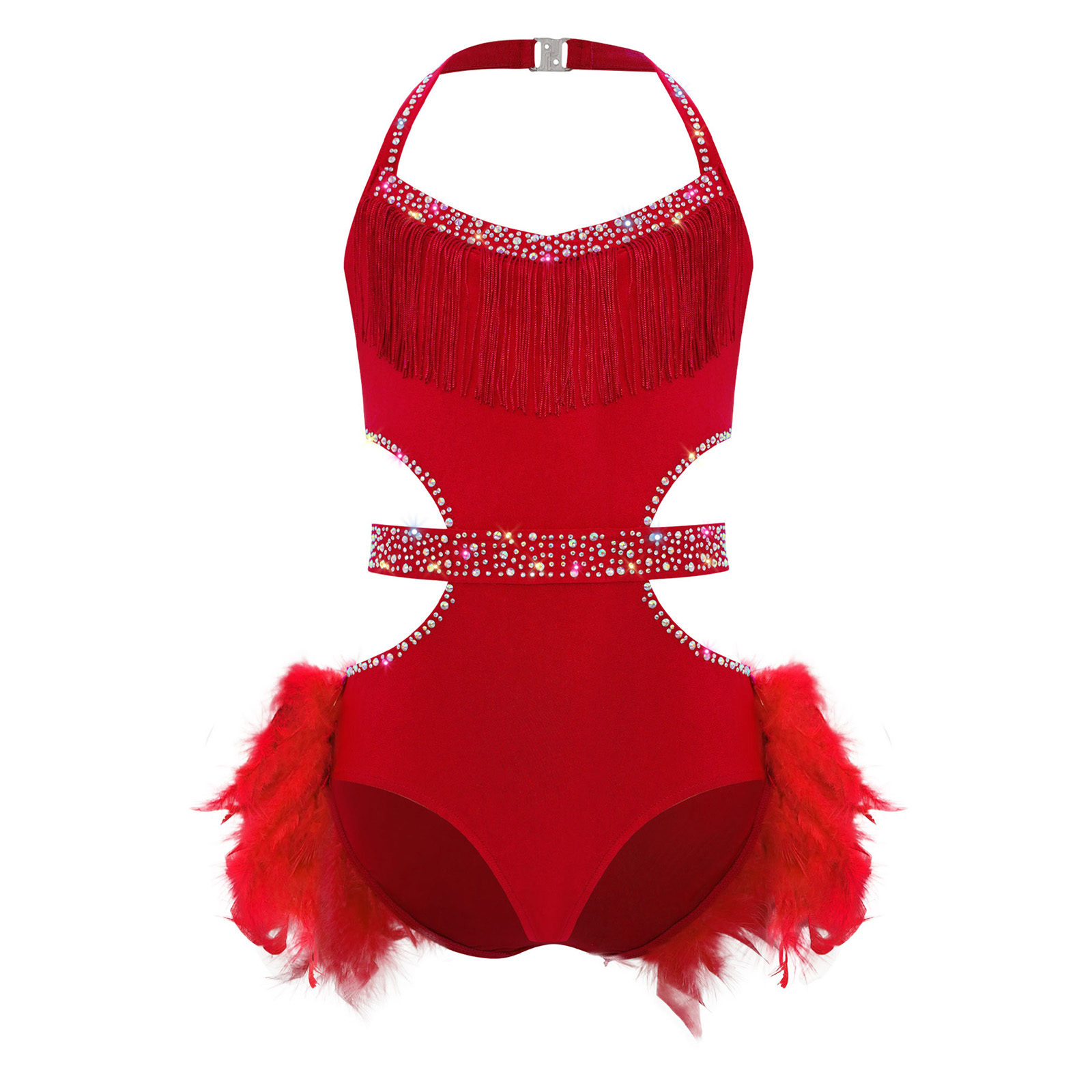Kids Girls Latin Jazz Dance Co - Rhinestone Banding Trim recensie en prijs