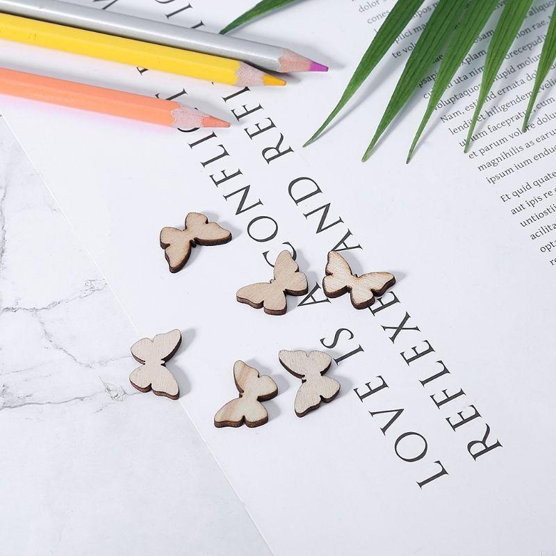 50 Pcs for Butterfly Wooden Sl - Christmas Craft Embellishment recensie en prijs
