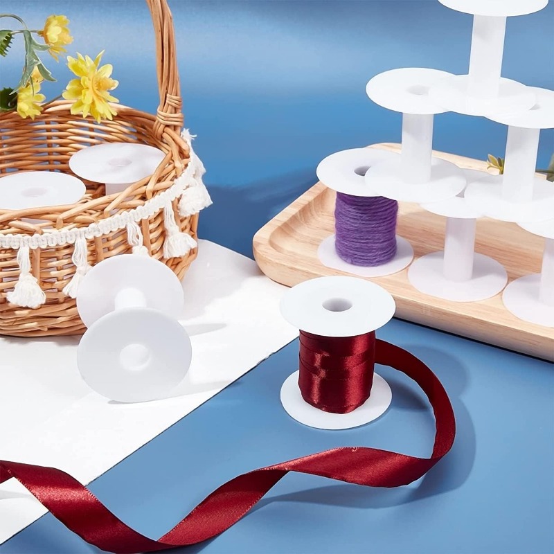 20pcs Empty Plastic Spools 2 I - Organza Ribbon Spool recensie en prijs