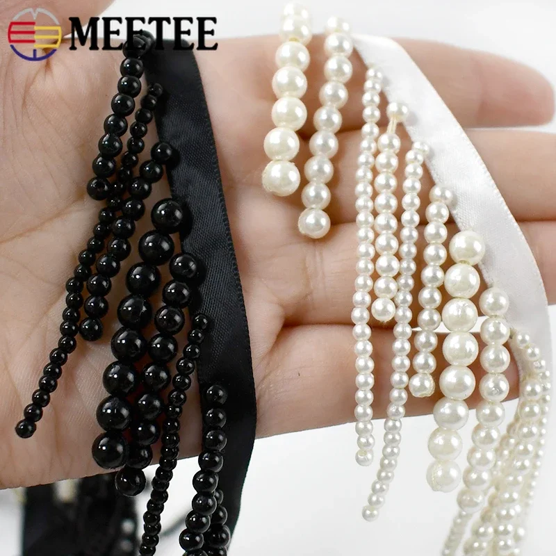 1/2Yards Pearl Beaded Tassel F - Beaded Trim Fringe recensie en prijs