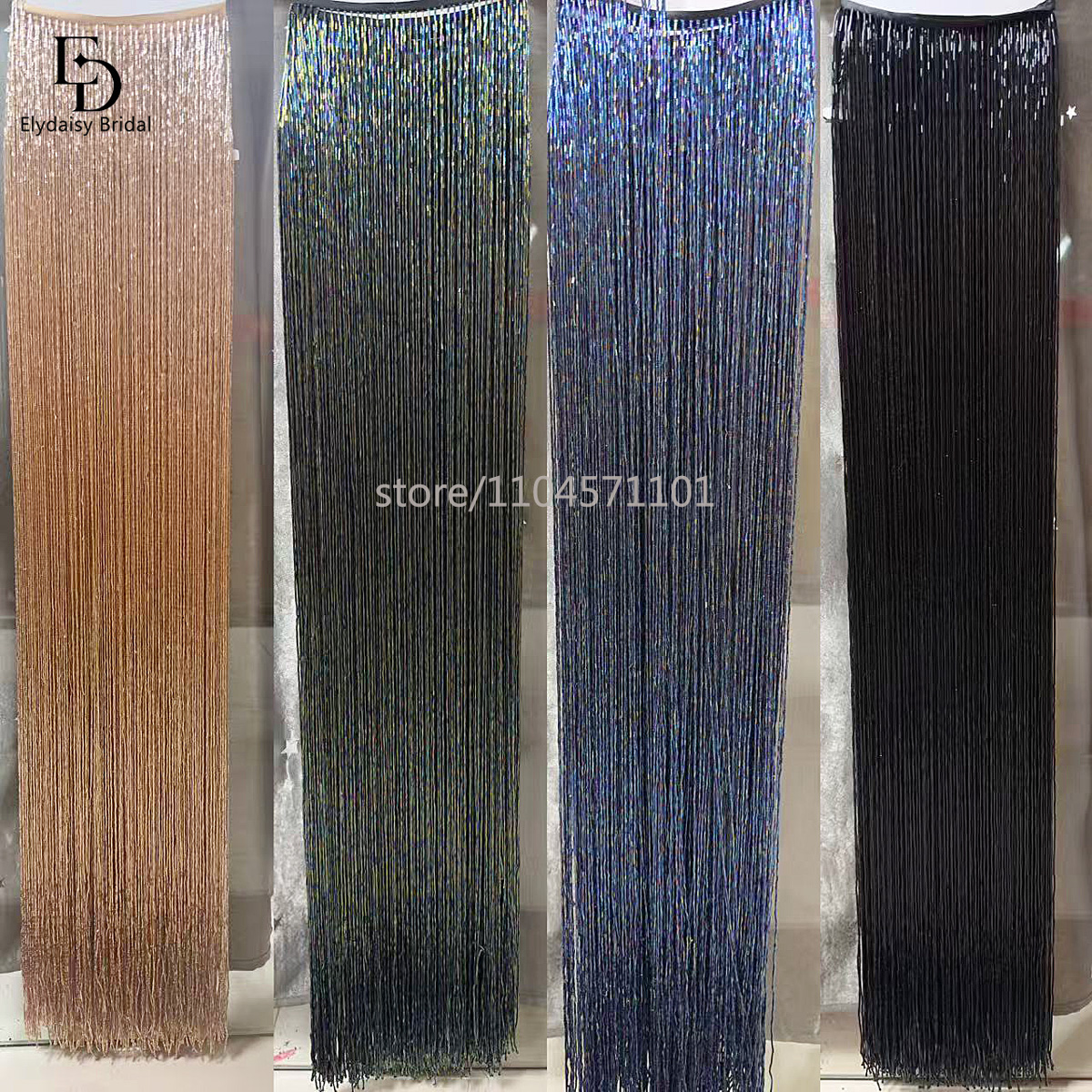 ELYDAISY 1Meter Length Champag - Fringe Ribbon Sewing recensie en prijs