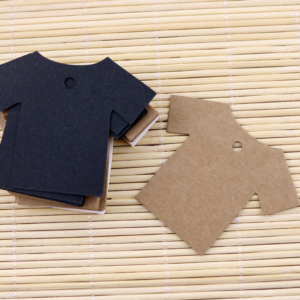 100Pcs Blank Kraft Paper Tags  - Craft Embellishment recensie en prijs